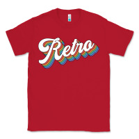 Red retro colorful Classic Tee - chombo