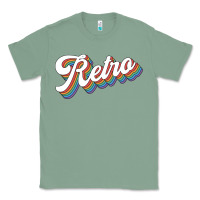 Sage retro colorful Classic Tee - chombo