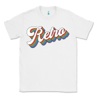 White retro colorful Classic Tee - chombo