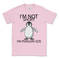Bubblegum Pink I'm Not Short I'm Penguin Size Classic Tee - Bettercallsaul