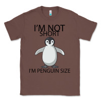 Chestnut I'm Not Short I'm Penguin Size Classic Tee - Bettercallsaul