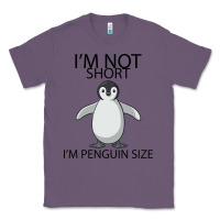 Lavender I'm Not Short I'm Penguin Size Classic Tee - Bettercallsaul