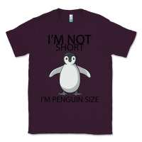 Plum I'm Not Short I'm Penguin Size Classic Tee - Bettercallsaul