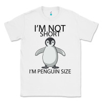 White I'm Not Short I'm Penguin Size Classic Tee - Bettercallsaul