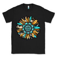 Black gemstone sunflower Classic Tee - RanaPortraitStore