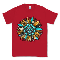 Red gemstone sunflower Classic Tee - RanaPortraitStore