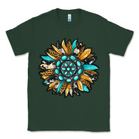 Sports Green gemstone sunflower Classic Tee - RanaPortraitStore