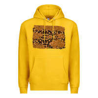 Lemon leopard glitter background Premium Hoodie - RanaPortraitStore