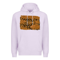 Lilac leopard glitter background Premium Hoodie - RanaPortraitStore