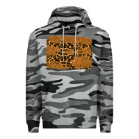 Slate Camo leopard glitter background Premium Hoodie - RanaPortraitStore