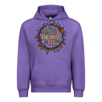 Tulip when he was one the cross i was one his mind Urban Hoodie - MaliasSmallBusiness