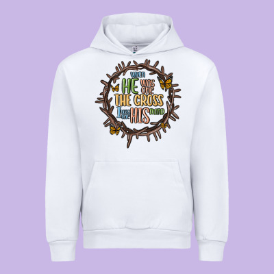 When He Was One The Cross I Was One His Mind Urban Hoodie Designed By Maliassmallbusiness