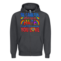 Smoke be careful who you hate it could  be someone you l Zipper Hoodie - texasbilliewilder
