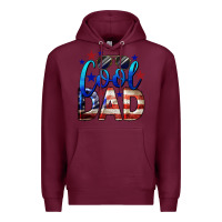 Burgundy Cool American Dad Premium Hoodie - LillyAllenDesigns