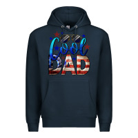 Navy Cool American Dad Premium Hoodie - LillyAllenDesigns