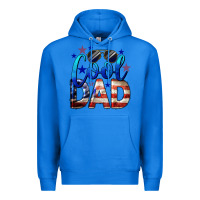 True Royal Cool American Dad Premium Hoodie - LillyAllenDesigns