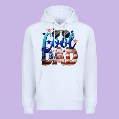 Cool American Dad Premium Hoodie Designed By Lillyallendesigns