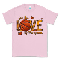 Bubblegum Pink for the love of the game basketball Classic Tee - texasbilliewilder