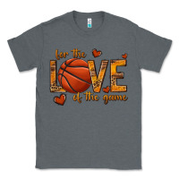 Charcoal Heather for the love of the game basketball Classic Tee - texasbilliewilder