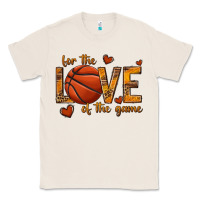 Natural for the love of the game basketball Classic Tee - texasbilliewilder