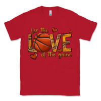 Red for the love of the game basketball Classic Tee - texasbilliewilder