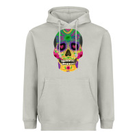 Moon Dust sugar skull Heavyweight Hoodie - FaDigitalArtStudio