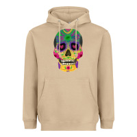 Mushroom sugar skull Heavyweight Hoodie - FaDigitalArtStudio