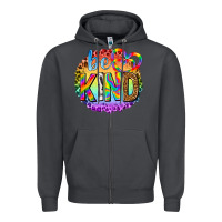 Smoke be kind with heart ballons Zipper Hoodie - texasbilliewilder
