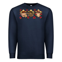 Navy mexico gnomes Premium Sweatshirt - HRA Design Shop