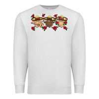 Oatmeal Heather mexico gnomes Premium Sweatshirt - HRA Design Shop