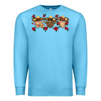 Ocean Blue mexico gnomes Premium Sweatshirt - HRA Design Shop