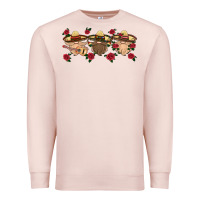 Pale Pink mexico gnomes Premium Sweatshirt - HRA Design Shop