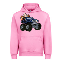 Fuchsia Pink easter sports Urban Hoodie - MaliasSmallBusiness