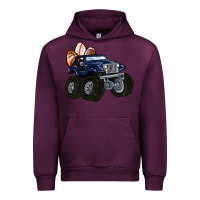 Mauve Wine easter sports Urban Hoodie - MaliasSmallBusiness
