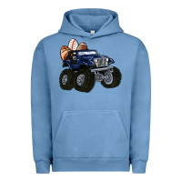 Pigment Pebble Blue easter sports Urban Hoodie - MaliasSmallBusiness