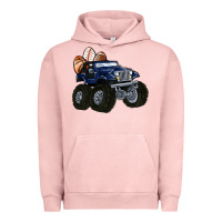Pigment Salmon easter sports Urban Hoodie - MaliasSmallBusiness