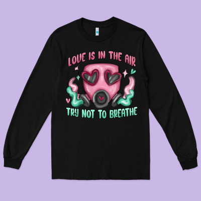 Long Sleeve Tee love is in the air