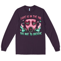 Plum love is in the air Long Sleeve Tee - MaliasSmallBusiness