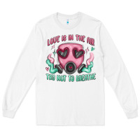 White love is in the air Long Sleeve Tee - MaliasSmallBusiness