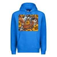 True Royal sunflowers cowhide leopard mousepad Premium Hoodie - Jasminsmagicworld