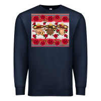 Navy mexico gnomes Premium Sweatshirt - HRA Design Shop