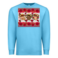 Ocean Blue mexico gnomes Premium Sweatshirt - HRA Design Shop
