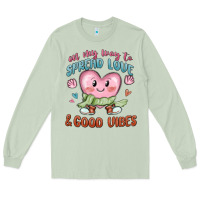 Matcha on my way to spread love Long Sleeve Tee - MaliasSmallBusiness