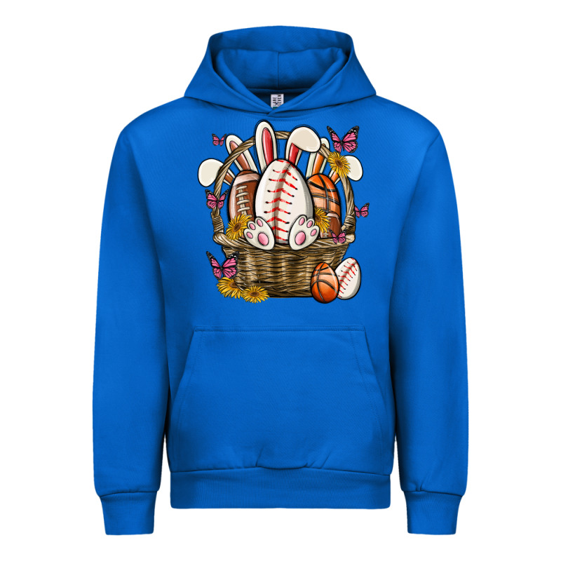 Easter Basket Sports Urban Hoodie by MaliasSmallBusiness | Teevron