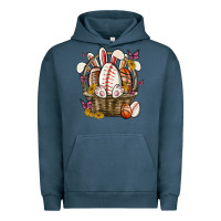 Pigment Midnight Navy easter basket sports Urban Hoodie - MaliasSmallBusiness