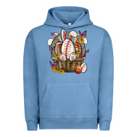 Pigment Pebble Blue easter basket sports Urban Hoodie - MaliasSmallBusiness