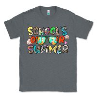 Charcoal Heather school's out for summer Classic Tee - Zillion Design Studio