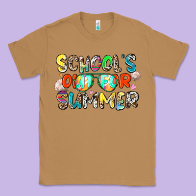 School's Out For Summer Classic Tee Designed By Zillion Design Studio