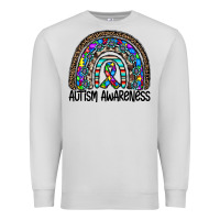 Dove Grey autism awareness Premium Sweatshirt - CowhideDigitalArt