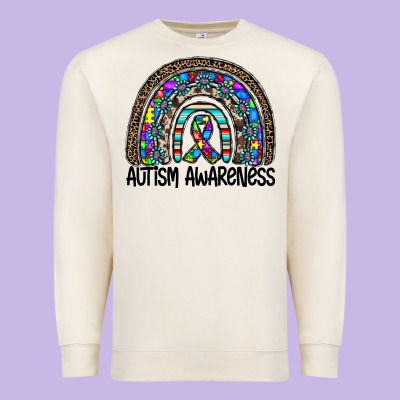 Autism Awareness Premium Sweatshirt Designed By Cowhidedigitalart